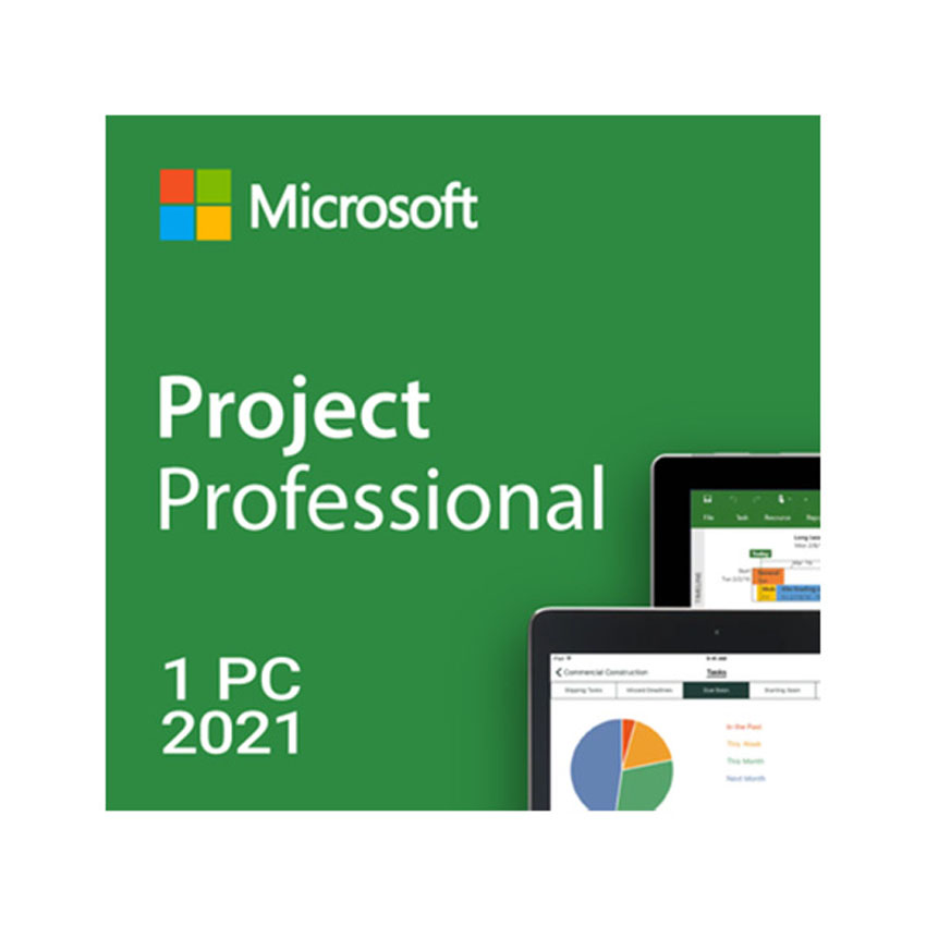 Phần mềm Microsoft Project Professional 2021 Online (H30-05939)