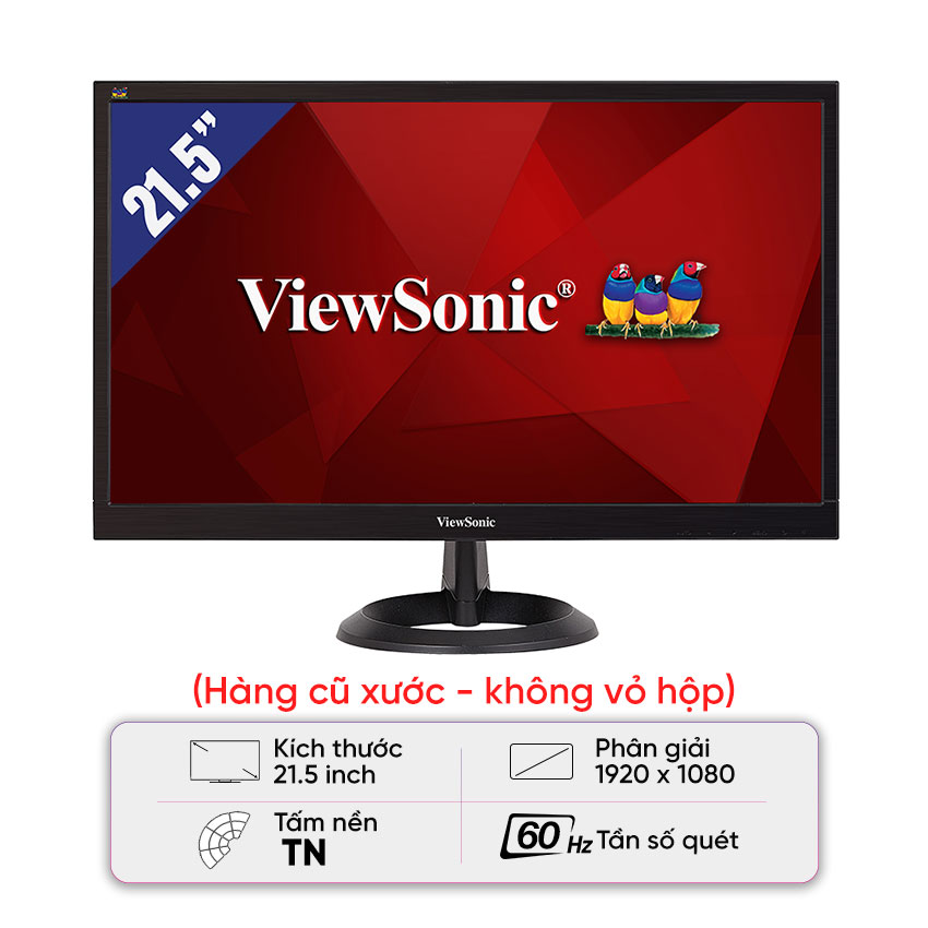 85004_man_hinh_viewsonic_va2261h_2_cu_xuoc_ko_hop_1 Màn hình Viewsonic VA2261H-2 (21,5 inch/FHD/TN/60Hz/5ms/200nits/HDMI+VGA) - Cũ xước (Tray)