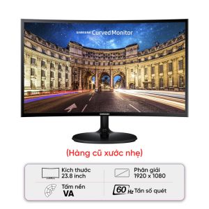 Màn hình Samsung LC24F390FHEXXV(23.5inch FHD/60Hz/4ms) - Cũ ( Không vỏ hộp)