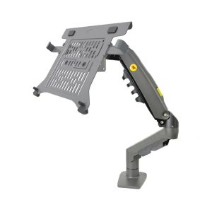 Combo Giá Treo Màn Hình NB F80 - Kẹp Đỡ Laptop FP2 Màu Xám