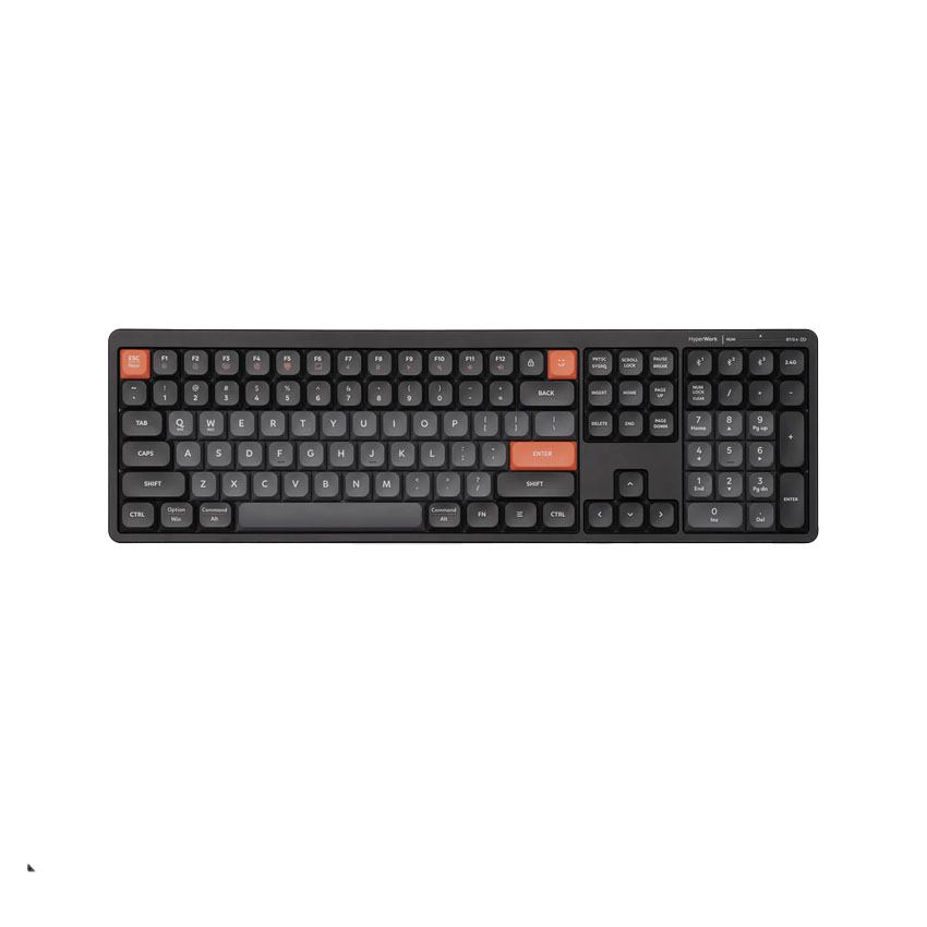 Bàn phím không dây HyperWork SilentKey HPW-TS01-BLK Đen