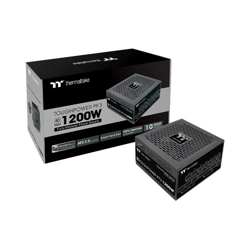 Nguồn Thermaltake Toughpower PF3 1200W Platinum - TT Premium Edition (80 plus Platinum/Màu đen)