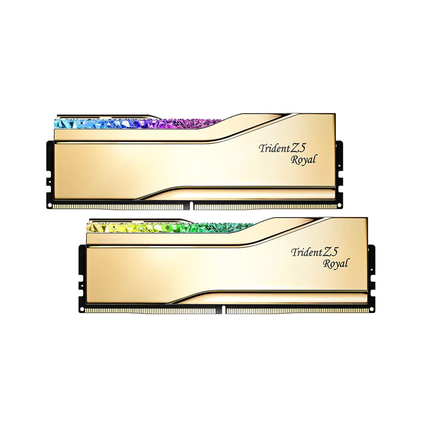 Ram Desktop Gskill Trident Z5 ROYAL RGB GOLD (F5-8400J4052G24GX2-TR5G) 48GB (2x 24GB) DDR5 8400MHz