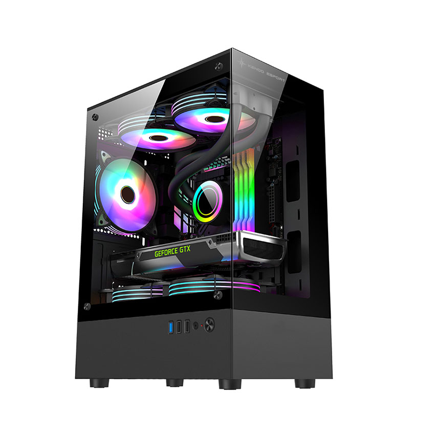 85429_vo_case_kenoo_esport_mk100_den_matx_mid_tower__3_ Vỏ case KENOO ESPORT MK100 - Đen (mATX / Mid Tower)