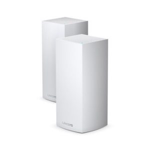 Bộ phát wifi 6 Linksys Velop MX8400-AH 2-Pack TRI-BAND (Chuẩn AX/AX4200Mbps/Wifi Mesh/Dưới 80 User) - Cũ đẹp (Full box)