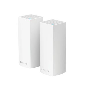 Bộ phát wifi Linksys Velop WHW0302 2-Pack TRI-BAND (Chuẩn AC/AC2200Mbps/Wifi Mesh/55 User) - Cũ đẹp (Full box)