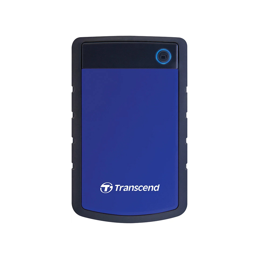 Ổ cứng di động Transcend 4TB 2.5inch StoreJet 25H3B Màu Xanh Blue, Chống Sốc (TS4TSJ25H3B)