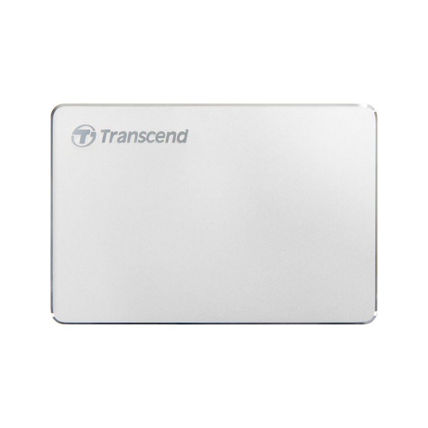 Ổ cứng di động Transcend 2TB 2.5inch StoreJet 25C3S Type C, Vỏ Kim Loại (TS2TSJ25C3S)