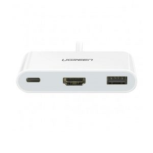 Cáp chuyển Ugreen 30377 USB-C (Type C) sang USB3.0,USB C,HDMI