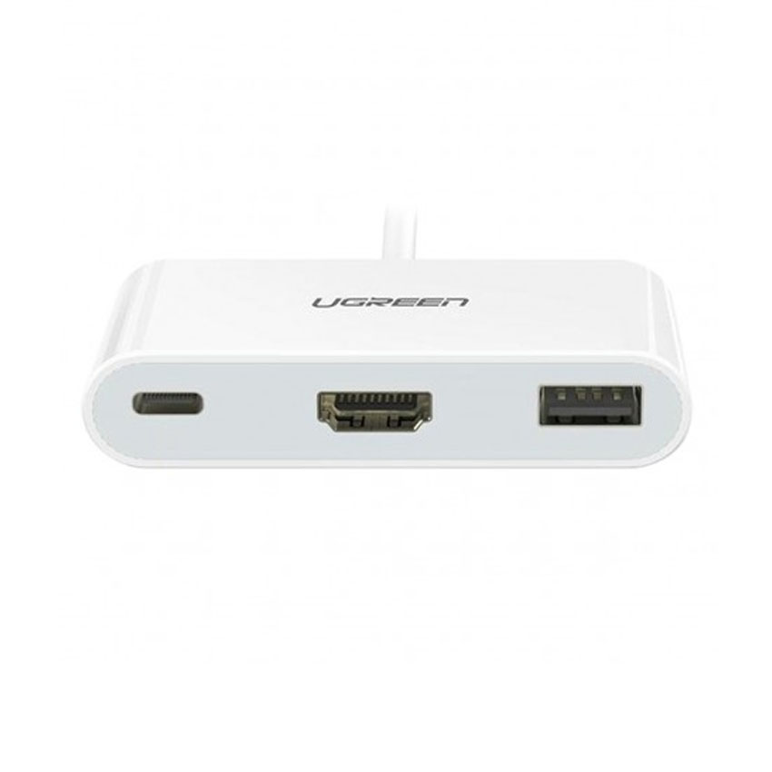 Cáp chuyển Ugreen 30377 USB-C (Type C) sang USB3.0,USB C,HDMI
