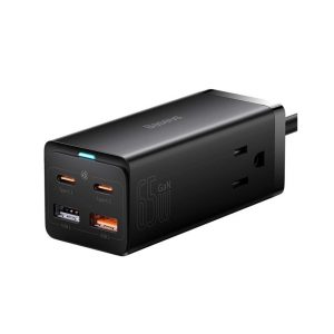 Sạc Baseus GaN3 Pro Desktop 6 in1 2C+2U 65W EU 100W