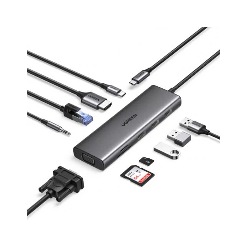 85896_bo_chuyen_doi_usb_c_sang_3_usb_3_0_hdmi_vga_rj45_sd_tf_3_5mm_pd_ugreen_15601_0007_layer_1 Bộ chuyển đổi USB-C sang 3*USB 3.0+HDMI+VGA+RJ45+SD/TF+3.5mm+PD Ugreen 15601