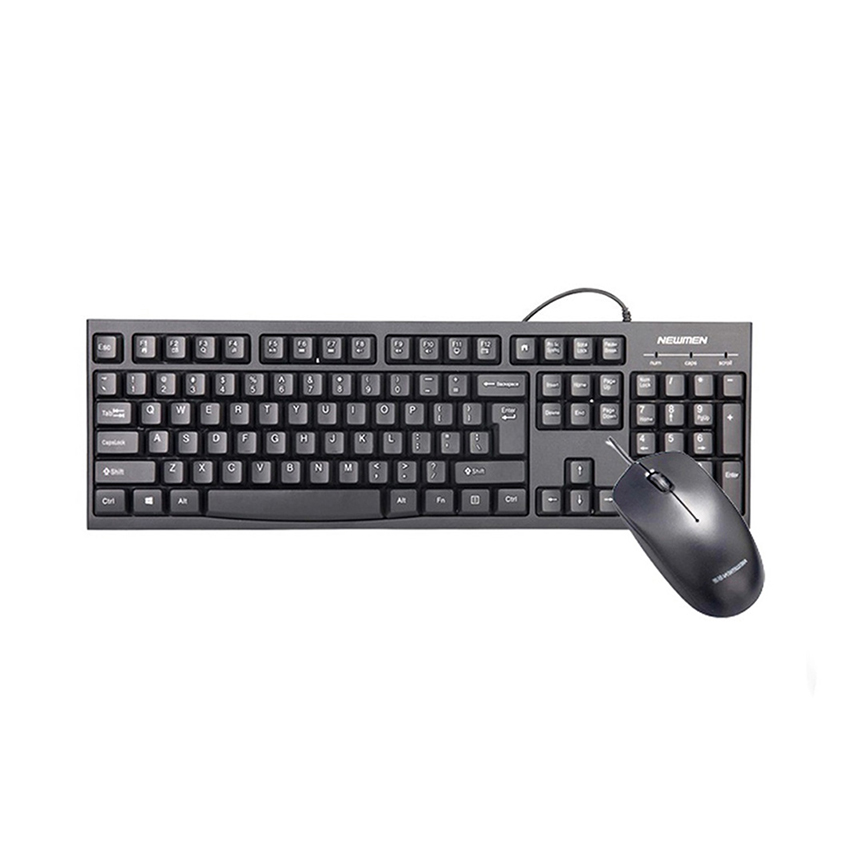85989_bo_ba_n_phi_m_chuo_t_co_day_newmen_t007_usb_den Bộ bàn phím chuột có dây Newmen T007 (Usb/Đen)