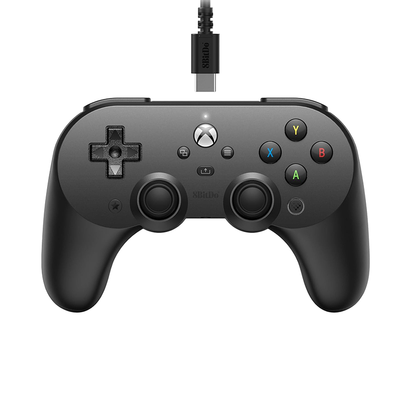 Tay cầm chơi game 8BitDo Pro 2 Wired Controller cho Xbox/Windows (PC) Màu Đen