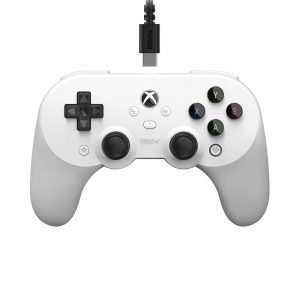 Tay cầm chơi game 8BitDo Pro 2 Wired Controller cho Xbox/Windows (PC) Màu Trắng