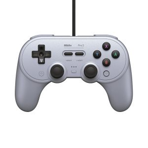 Tay cầm chơi game 8BitDo Pro 2 Wired Controller cho Nintendo Switch/Windows/Android/Raspberry Pi Màu Grey