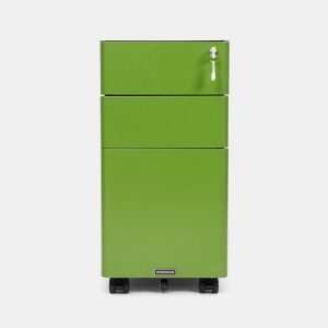 Tủ tài liệu thép di động HyperWork IVY SLIM - Màu xanh