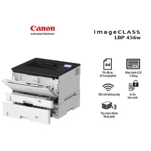 Máy in Canon LBP456w - Đen trắng đơn năng A3