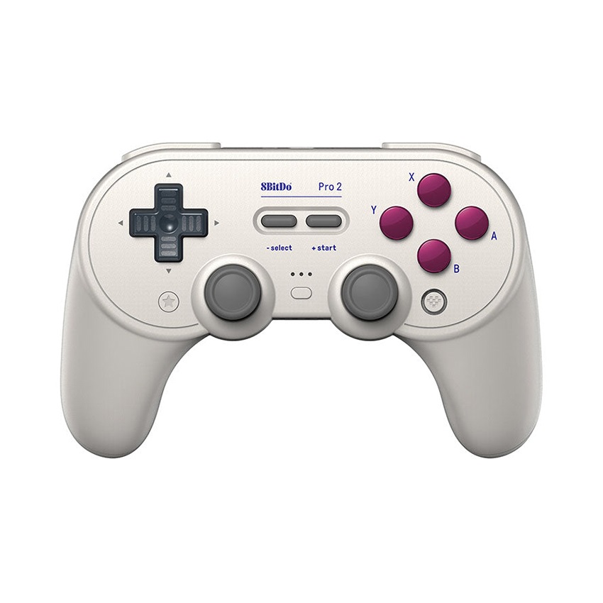 Tay cầm chơi game 8BitDo Pro 2 Bluetooth Controller cho Switch/PC/Android/Steam Deck/Apple, Màu G Classic (Hall Effect Joystick)
