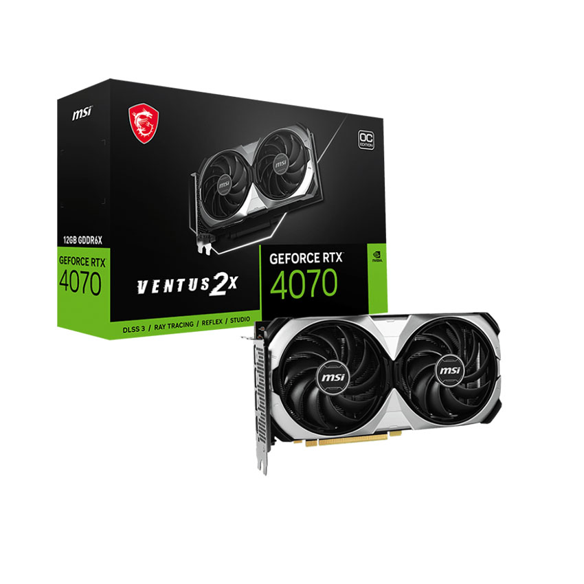 Card màn hình MSI RTX 4070 VENTUS 2X E1 12G OC