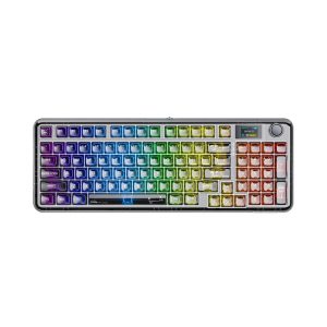 Bàn phím cơ gaming AULA F-NB98 (3 Mode/Màu Đen/Rgb/Snow Plume switch)