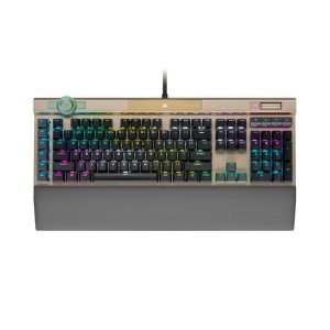 Bàn phím cơ Corsair K100 RGB Midnight Gold Optical switch CH-912A21A-NA