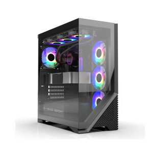 Vỏ case KENOO ESPORT FK800 - Đen (eATX / Mid Tower)