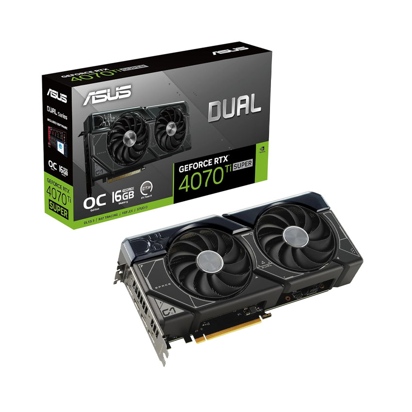Card màn hình ASUS DUAL-RTX 4070 Ti SUPER-O16G