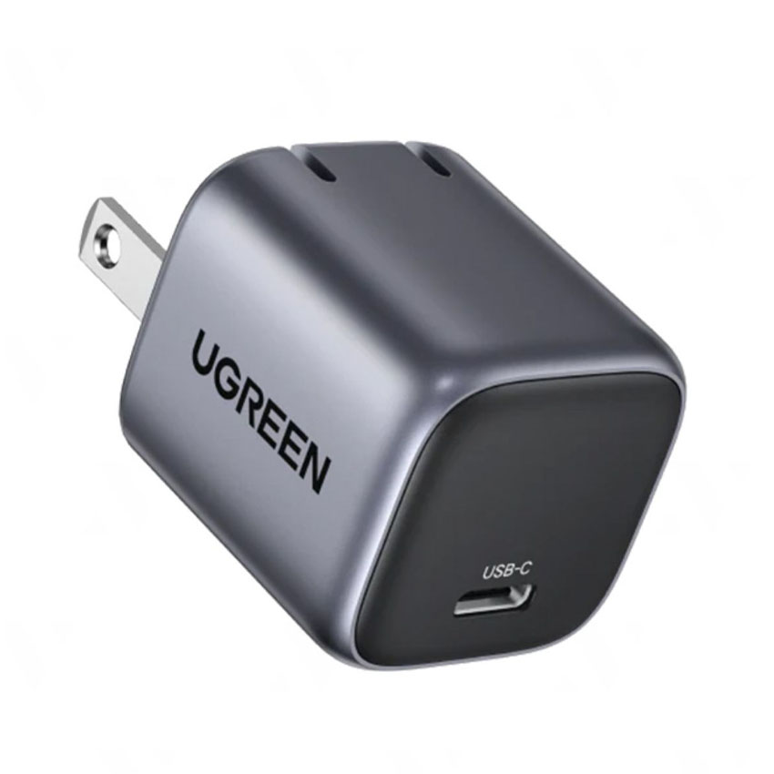 Củ sạc Ugreen GAN Nexode 20W CD318 USB-C (US) Màu Xám (90902)