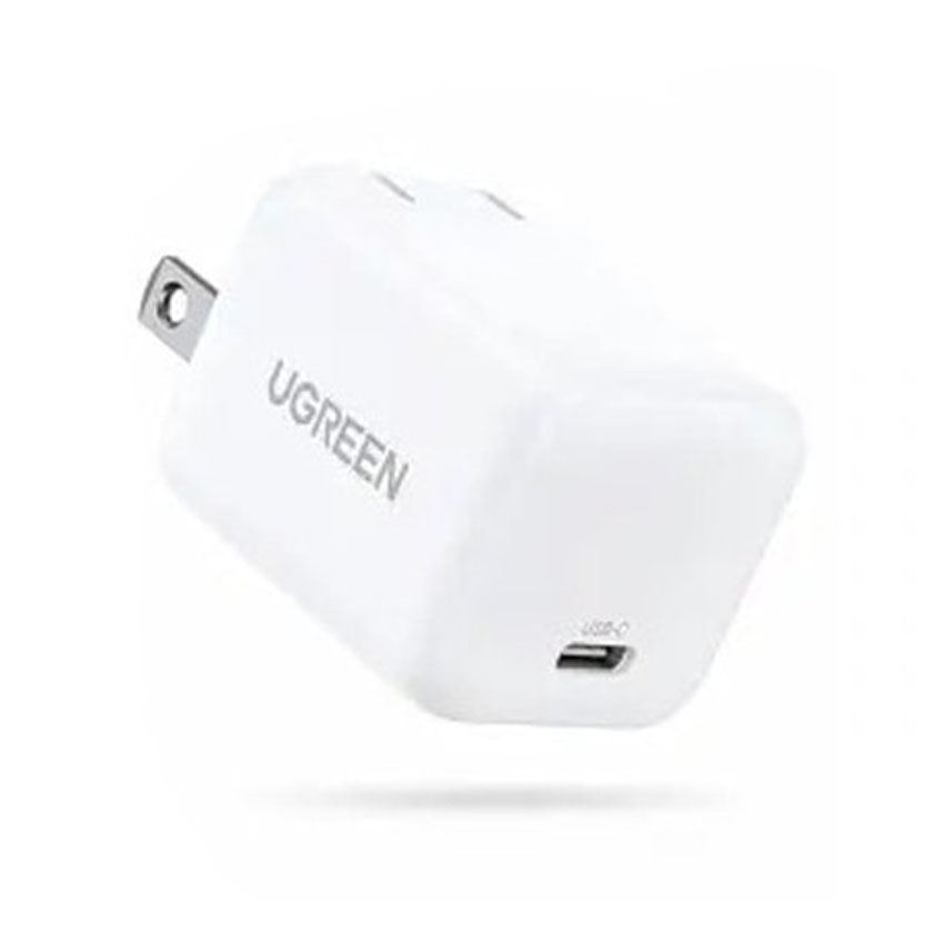 Củ sạc Ugreen GAN Nexode 30W CD319 USB-C (US) Màu Trắng (15329)
