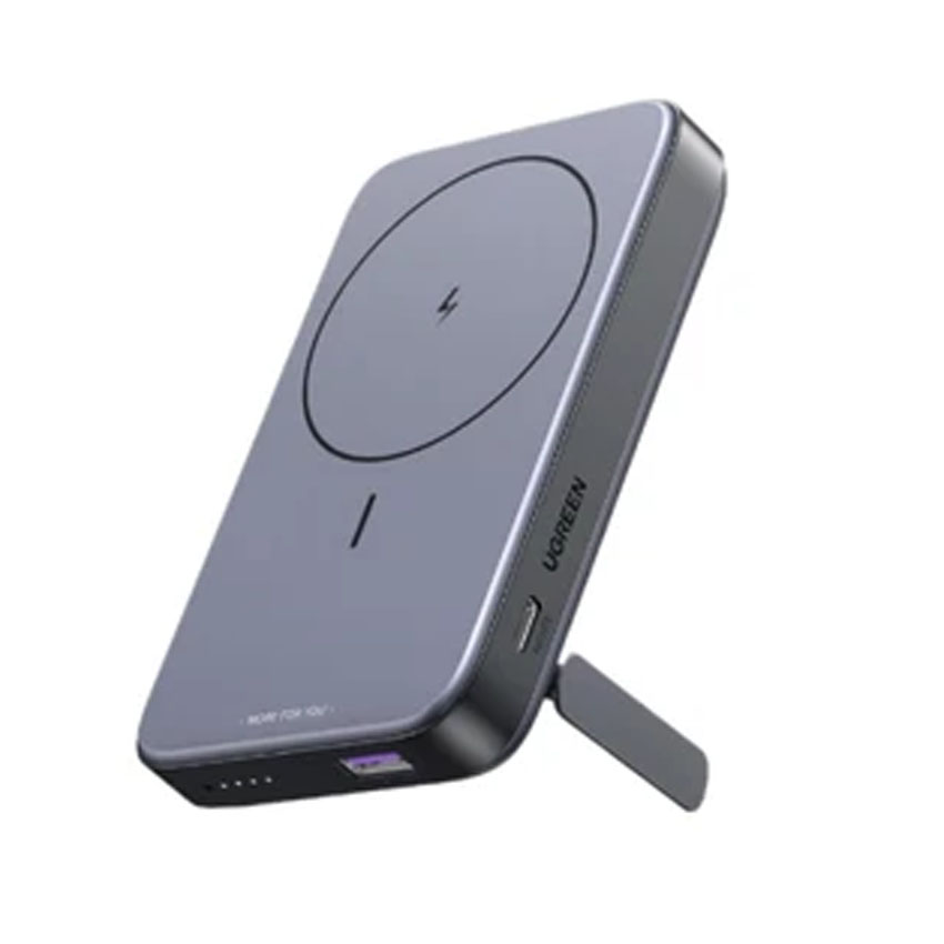 Pin sạc dự phòng Ugreen PB206 không dây Magnetic 10.000mAh 20W Màu Xám (15086)