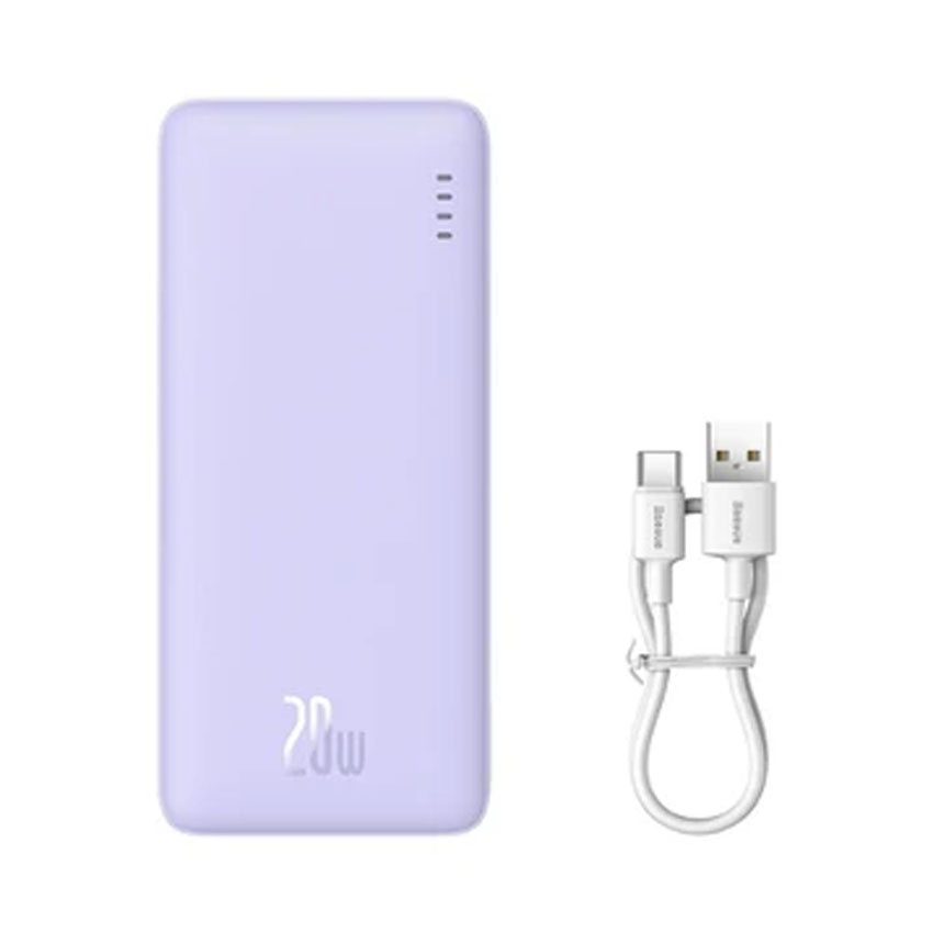 Pin sạc dự phòng Baseus Airpow Fast Charge 20.000mAh 20W- Màu Tím