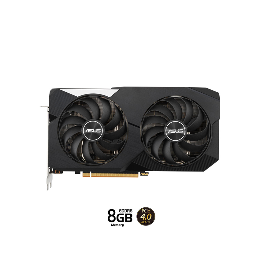 Card màn hình Asus DUAL Radeon RX 6600 8GB - Cũ đẹp (Tray)