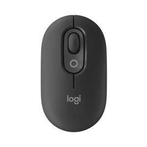 Chuột không dây Logitech Pop Mouse with EMOJI màu Đen