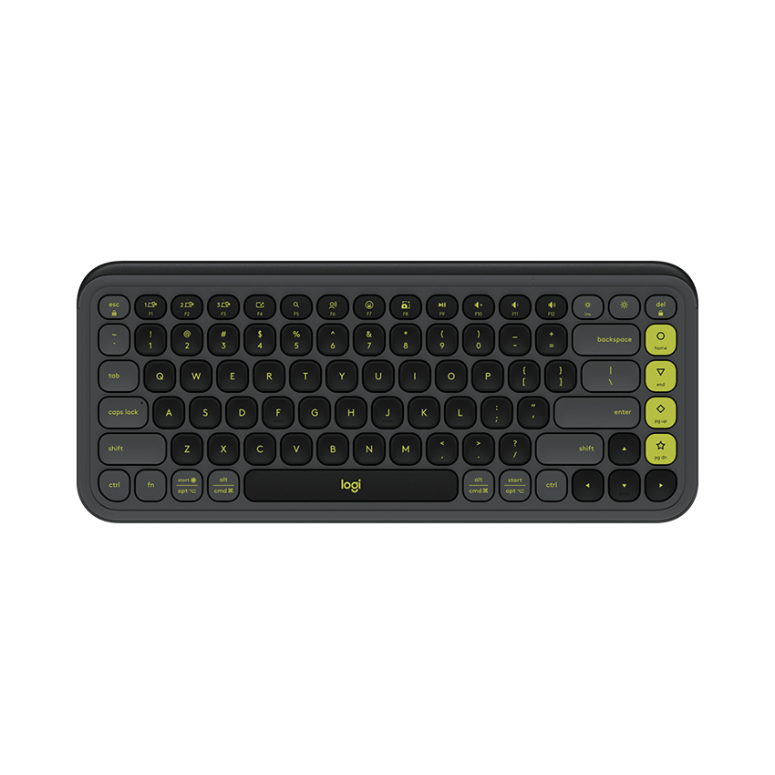 Bàn phím cơ không dây Logitech POP ICON Keys màu Đen