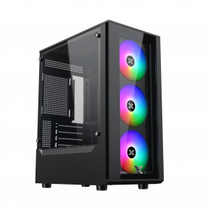 Vỏ case XIGMATEK MYX 3F (mATX/Màu đen/3 fan)