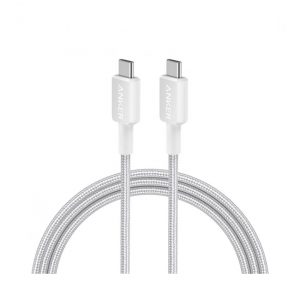 Cáp sạc Anker 322 C-C 1.8m Nylon Trắng (White) B2B_A81F6H21