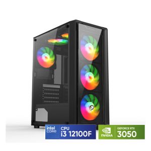 PC HACOM 014 (Intel I3-12100F/VGA RTX 3050)