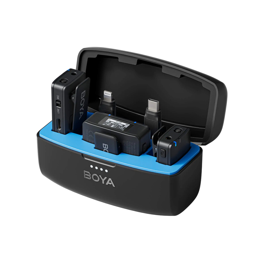 Microphone Thu Âm Không Dây BoyaMic Màu Đen