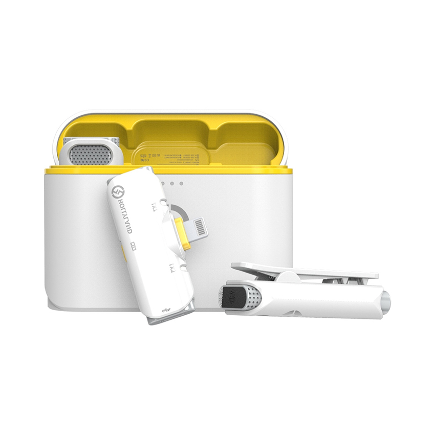 Microphone Thu Âm Không Dây HollyLand LARK C1 - Màu Trắng