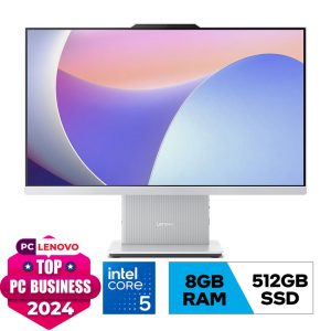 PC Lenovo AIO 24IRH9 (F0HN0030VN) (i5-13420H/8GB RAM/512GB SSD/23.8 FHD/WL+BT/K+M/Win11/Xám sáng)
