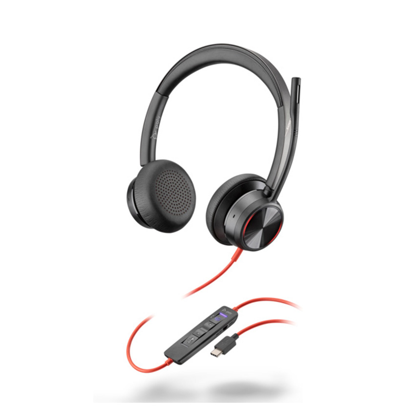 Tai nghe có dây Poly BW 8225 Stereo -M USB-C HS +USB-C/A