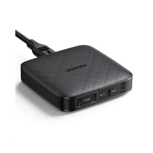 Bộ sạc nhanh đa năng PD 3.0 100W để bàn 3 cổng Type-C 1 cổng USB-A Ugreen 70869
