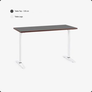 Mặt bàn 1m2 HyperWork Core Desk HPW-TT03-BLK Đen V1 (Chưa bao gồm khung bàn)