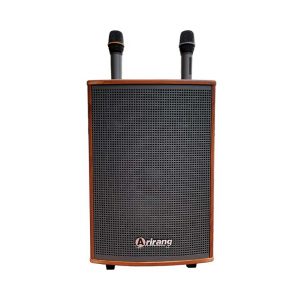 Loa kéo ARIRANG MKS2  hỗ trợ Livestream (Bass 30 cm, 80W, Bluetooth 5.0, Kèm 2 micro không dây)