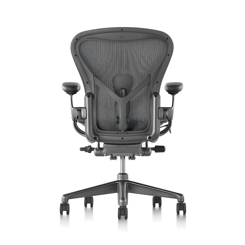 Ghế Công Thái Học Herman Miller Aeron - Chân hợp kim carbon