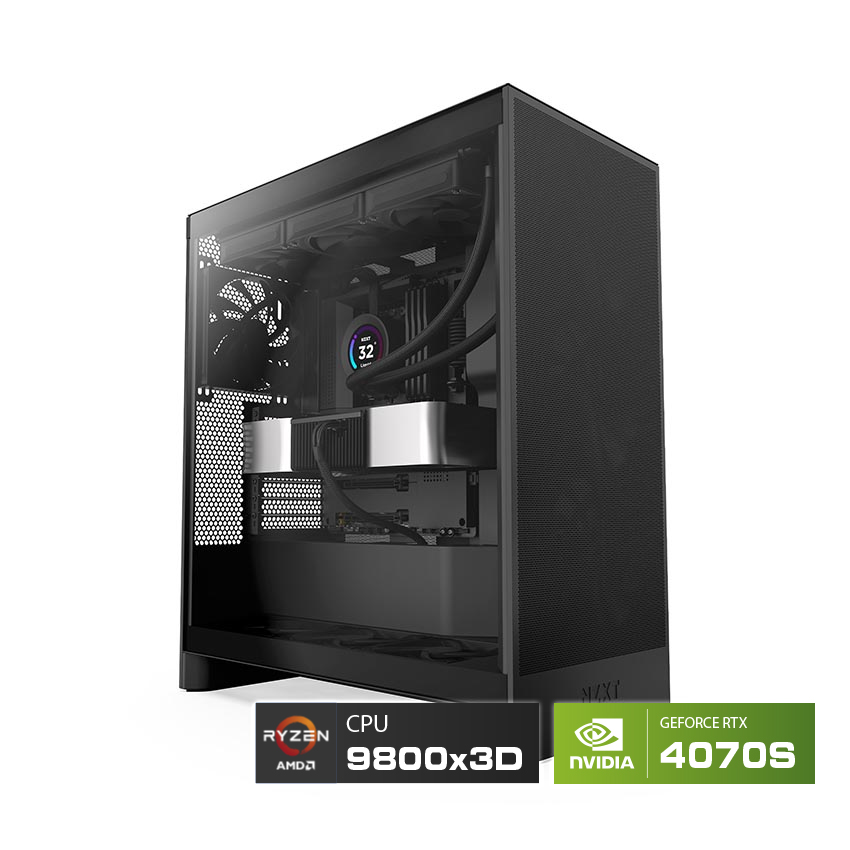 PC HACOM Granite Ridge 002 (AMD Ryzen 7 9800X3D/VGA RTX 4070S )
