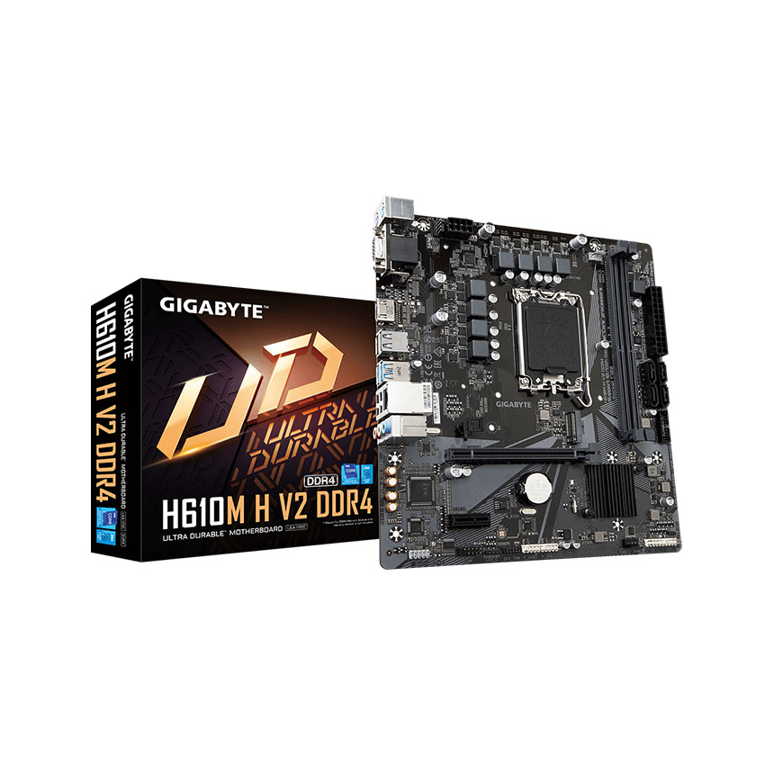 Mainboard Gigabyte H610M H V2 DDR4 - Cũ đẹp (Tray)