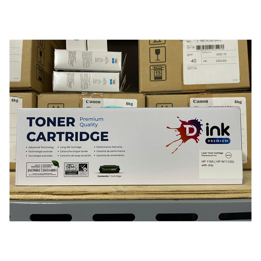 Hộp mực TDink 110A (HP W1112A) - Dùng cho máy in HP 108A/108W/MFP 136a/MFP 136w/MFP 139fnw