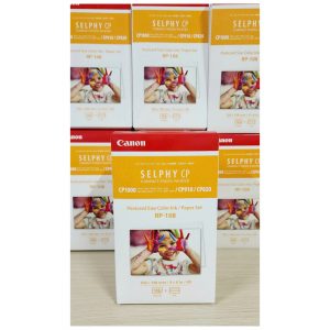Hộp ruy băng kèm giấy in ảnh RP-108 - Dùng cho máy Canon CP1500